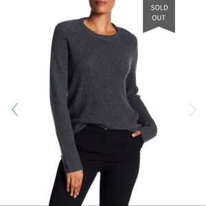 A.L.C- NWT Small Gray Peter Wool Blend Sweater